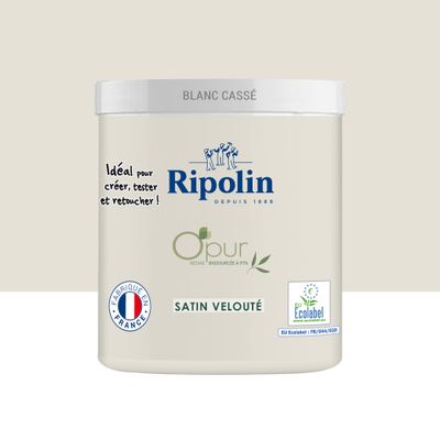 Peinture O'PUR Blanc Cassé 75 mL - RIPOLIN