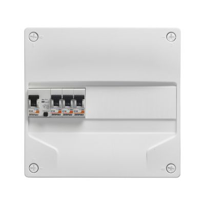 Tableau électrique pré-équipé 1 rangée pour extension - DEBFLEX