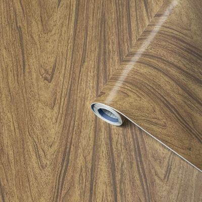 Adhésif décoratif effet bois noyer 2 x 0,45 m VENILIA