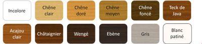 Vernis satin meubles et boiseries chêne clair 0,5 L - V33