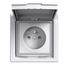 Prise 2 pôles + terre IP44 blanc - Asfora SCHNEIDER ELECTRIC