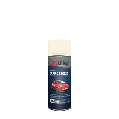 PEINTURE AEROSOL CARROSERIE BLANC CREME 37071 400ML  JULIEN