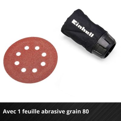Ponceuse excentrique sans fil diamètre 125 mm 18 V TE-RS 18 Li-Solo EINHELL