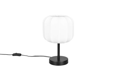 Lampe à poser E27 Madeline noir et blanc 10W - CASALUM