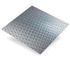 Tôle aluminium grain de riz 400 x 2000 mm épaisseur 1,5 mm CQFD