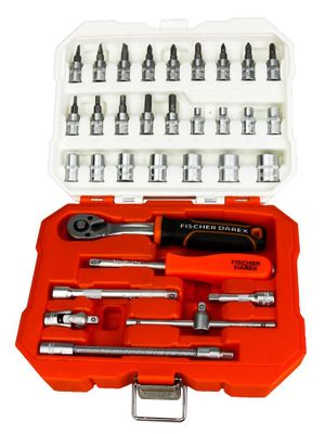 Coffret de serrage de 32 pièces FISCHER DAREX