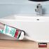 Mastic Silicone Sanitaire Pure Blanc 280 ml RUBSON