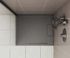 Receveur de douche 80x100 cm résine gris mat Island - OCEA