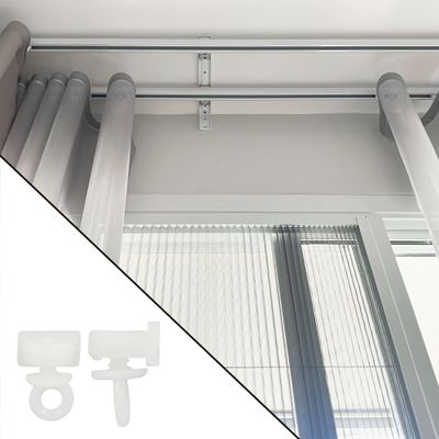Arrêt de fin pour rail de 14 x 8 mm en PVC Finition Blanc par 2 - MOBOIS