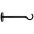 Support ouvert en métal 150 mm diam 28 mm Finition Noir brillant - MOBOIS