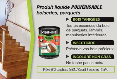 Traitement pour boiseries et parquets 1 L - XYLOPHENE