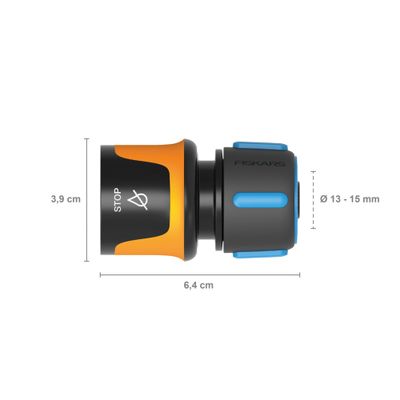 Raccord de tuyaux STOP Confort 13-15mm(1/2-5/8)
