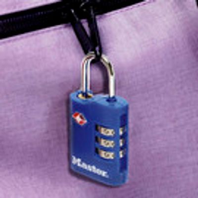 Cadenas à combinaison largeur 30 mm certifié TSA en aluminium par 2 MASTER LOCK