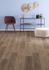 Sol stratifié décor noyer de LANGLEY ép 8 mm 19,3 x 129,2 cm AC4 compatible pièce humide 1,99m²/pqt EGGER