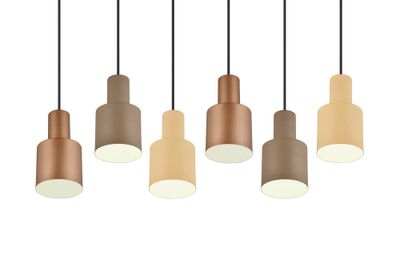 Suspension E27 Agudo multicolore 6x40W - TRIO