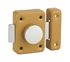 Verrou de meuble Alouette 50 mm à bouton doré THIRARD