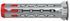 Chevilles DuoHM 5 x 55 mm par 15 FISCHER