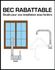 Robinet de cuisine rabattable Chrome New Oslo - ESSEBAGNO