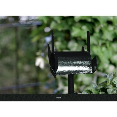 Peinture fer extérieur direct sur rouille martelé noir 250 ml - HAMMERITE