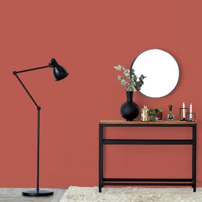 Peinture murs, boiseries et radiateurs rouge chianti satin 2,5L RIPOLIN