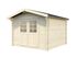 Abri de jardin  Bois Naturel  Tibo 7,3m2 Livraison à domicile incluse