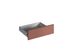 Façade tiroir pour meuble de cuisine Lotus Terracotta 13,8 x 60 cm OFITRES