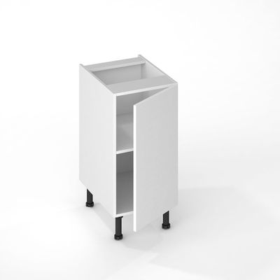 Porte pour meuble bas de cuisine Avantgarde blanc 70 x 40 cm OFITRES