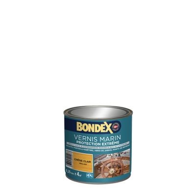 Vernis marin chêne clair 0,25L - BONDEX