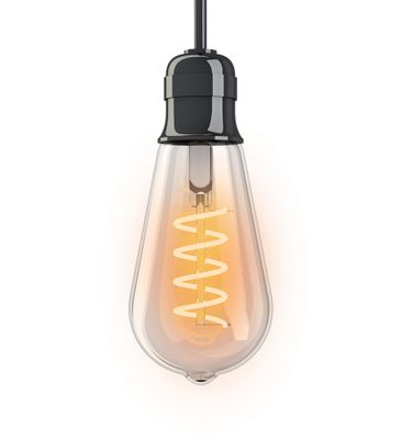 Ampoule Filament LED ST64 Edison 4 W = 300 lumens blanc chaud XANLITE