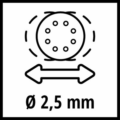 Ponceuse excentrique TC-RS 425 E - EINHELL