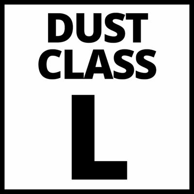 Filtre plissé pour aspirateur à poussière classe L - EINHELL