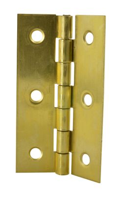 Charnière rectangulaire laiton poli 40 x 70 mm CIME
