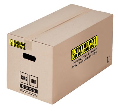 Carton de déménagement 50 L spécial 30 ans PACK AND MOVE