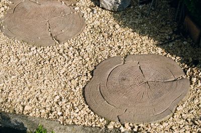 Pas japonais béton aspect bois - GGI