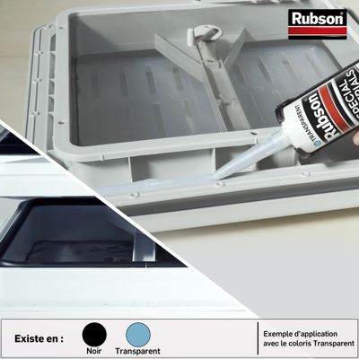 Mastic Special Materials autos-bateaux transparent 280 ml RUBSON