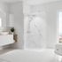Panneau mural de douche 100x210 cm marbre de carrare DécoDesign Brio - SCHULTE
