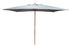 Parasol droit  3x2 m ecru en eucalyptus LOISIRLOISIRS Livraison à domicile incluse
