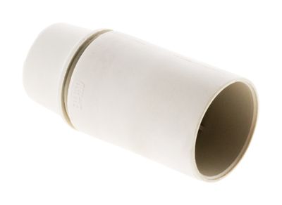 Douille électrique E14 plastique blanc - ZENITECH