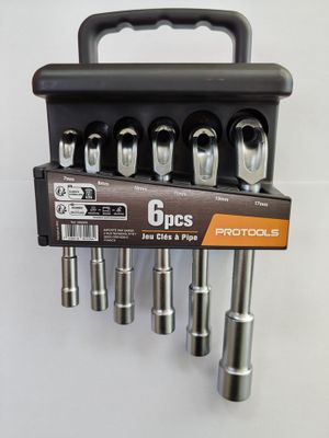 Clés à pipe par 6 - PROTOOLS