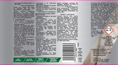 Déshuileur et dégrisant tous bois 1 l AQUANETT OWATROL