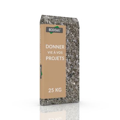 Sable Gris 0/4 à bâtir en sac de 25 kg - ECOBATI