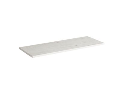 Tablette décorative effet bois clair Nature syncron blanchi 80 x 30 cm OFITRES
