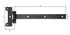 Penture festonnée 300 mm noir ALBERTS