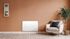 Radiateur à inertie sèche wi-fi BAO 1500W blanc horizontal - BESTHERM