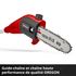Elagueuse télescopique à batterie 18 V guide 20 cm GC-LC 18/20 Li T EINHELL