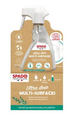 KIT pulvérisateur + recharge multi-surfaces SPADO