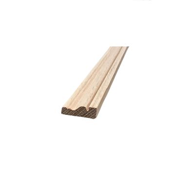 Chambranle chêne rabotée non traitée - Ép.10 x l.30 mm - L.2.40 m - MS BOIS