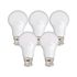 Ampoules LED B22 10W = 806 lumens blanc chaud par 5 - XANLITE