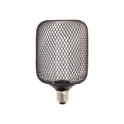 Ampoule LED hologramme cage cylindre noir 4 W = 200 Lumens blanc chaud - XANLITE