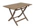 Table de jardin pliante SOPHIE acacia 110 x 70 cm - PROLOISIRS